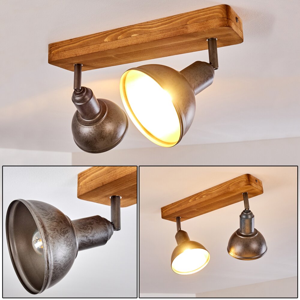Tholen Taklampa, Takstrålkastare Brun, 2-ljuskällor main product photo