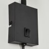 Javel Vägglampa, Väggspotlight Svart, 1-ljuskällor