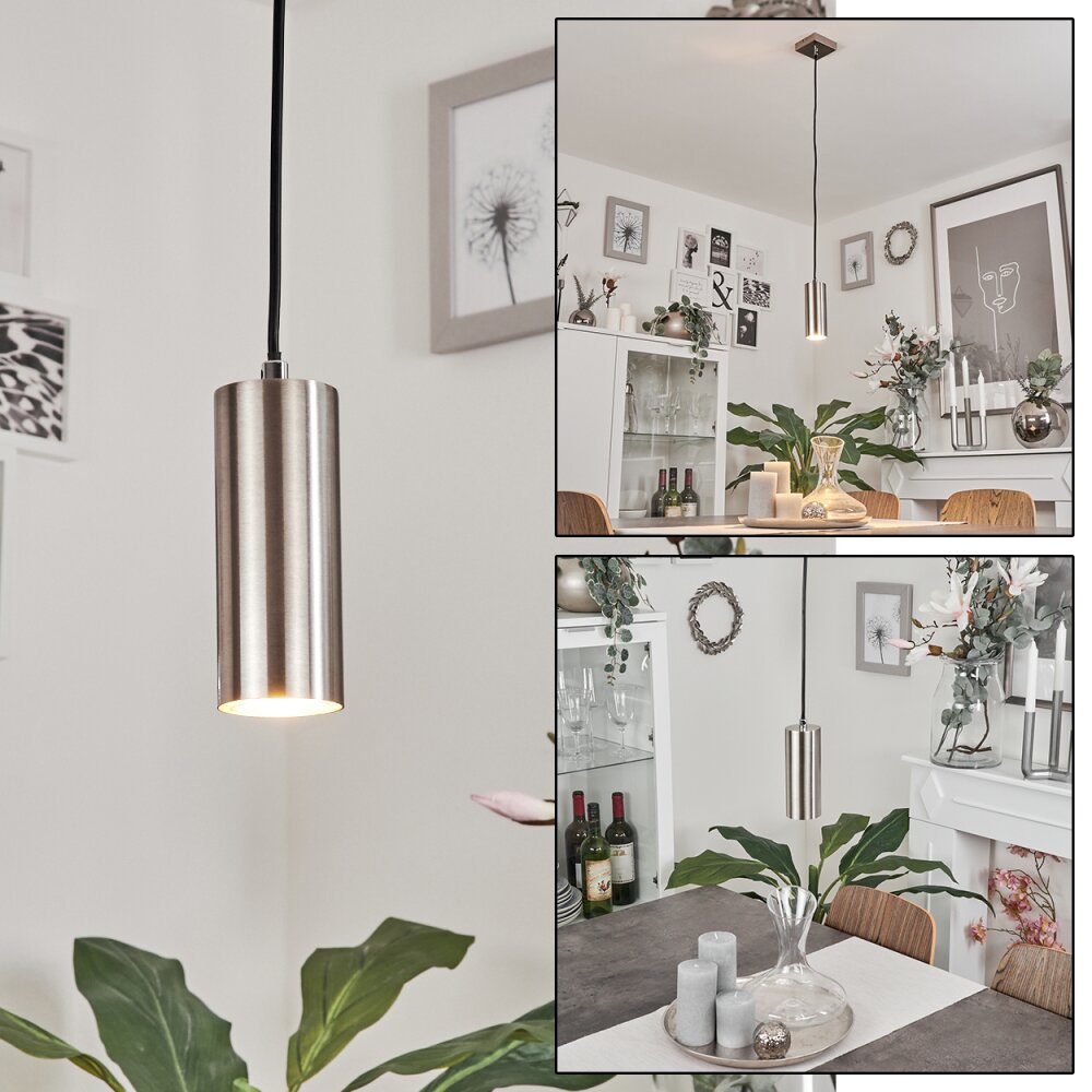 Javel Pendellampa Nickel matt, 1-ljuskällor main product photo