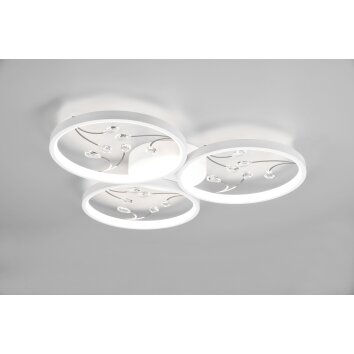 Trio Lampor Groovy Taklampa LED Vit, 1-ljuskällor