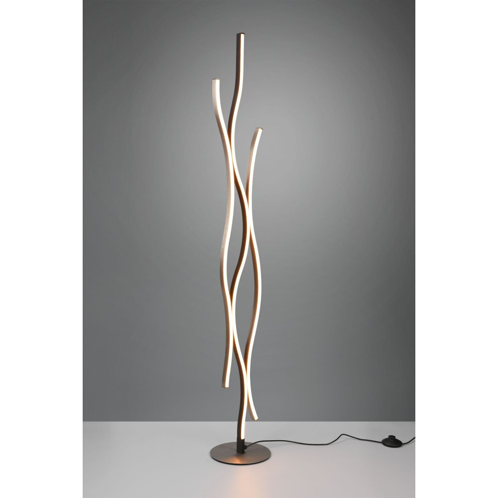 Trio Lampor Blaze Golvlampa LED Aluminium, 1-ljuskällor main product photo