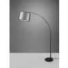 Trio Lampor Burton Golvlampa, Läslampa Svart, 1-ljuskällor