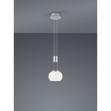 Trio Lampor Madison Pendellampa LED Nickel matt, 1-ljuskällor