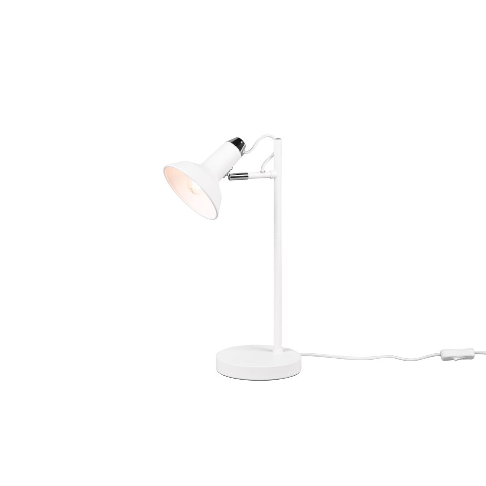 Trio Lampor Roxie Bordslampa, Läslampa Vit, 1-ljuskällor main product photo
