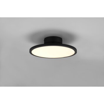 Trio Lampor Tray Taklampa LED Svart, 1-ljuskällor