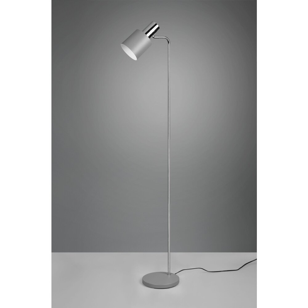 Reality Adam Golvlampa, Läslampa Krom, Grått, 1-ljuskällor main product photo