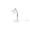 Reality Harvey Bordslampa, Läslampa Krom, Vit, 1-ljuskällor
