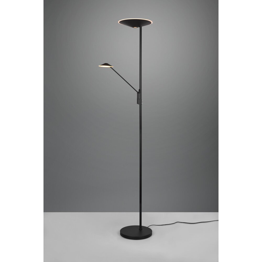 Trio Lampor Brantford strålkastare, Golvlampa LED Svart, 1-ljuskällor main product photo