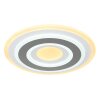 Globo SABATINO Taklampa LED Vit, 1-ljuskällor, Fjärrkontroll