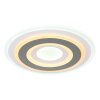 Globo SABATINO Taklampa LED Vit, 1-ljuskällor, Fjärrkontroll