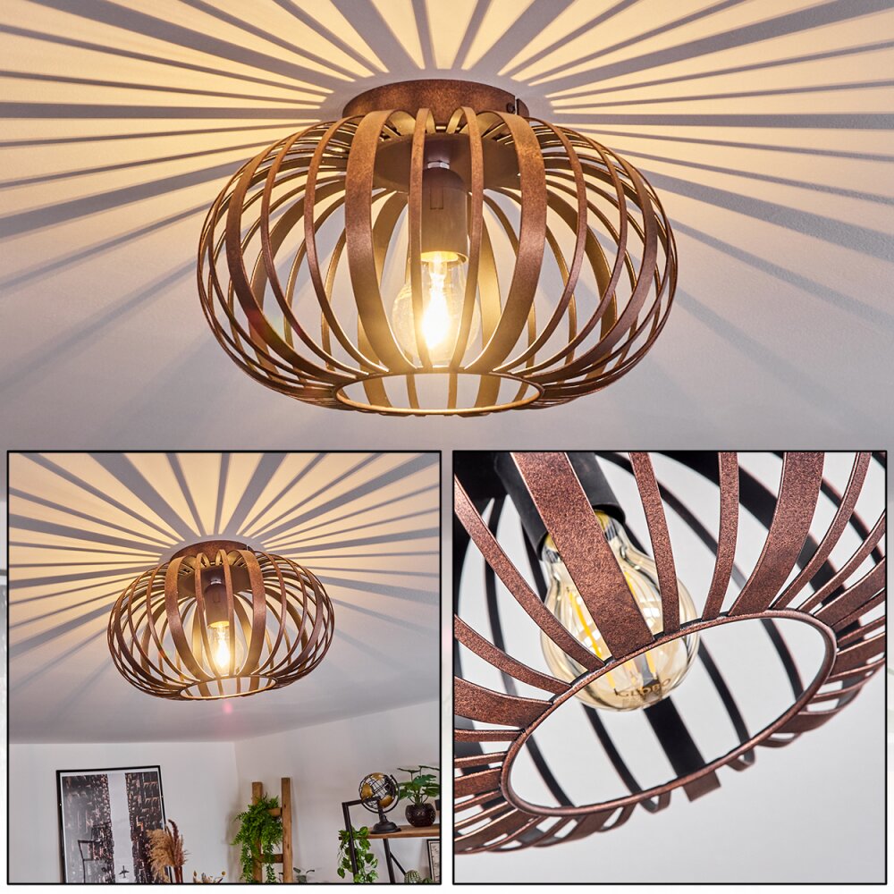 Oravi Taklampa Kopparfärg, 1-ljuskällor main product photo