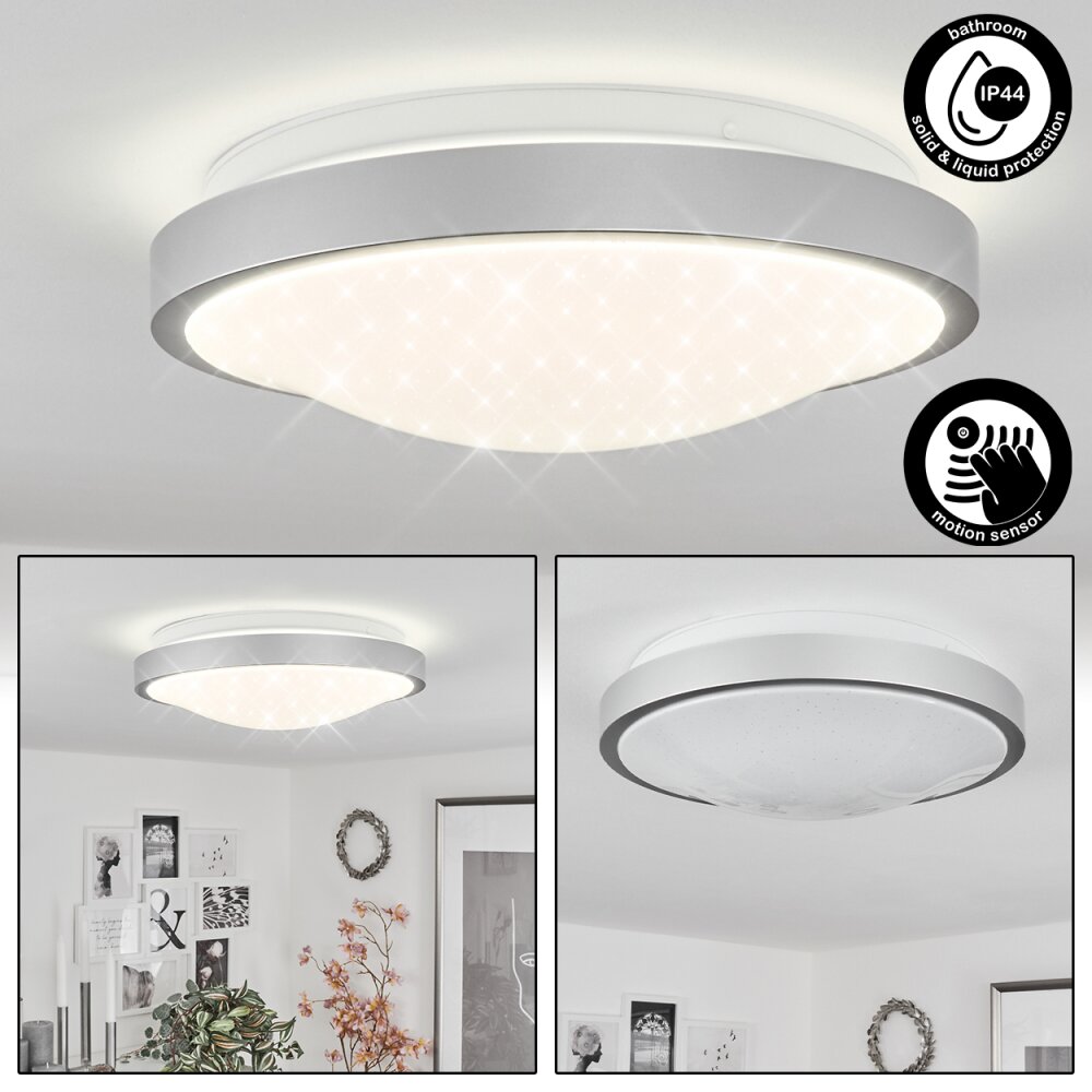 Subles Taklampa LED Vit, 1-ljuskällor, Rörelsedetektor main product photo