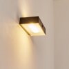 Seilhac vägglampa utomhus, Solcellslampa, Vägglampa LED Svart, 1-ljuskällor, Rörelsedetektor