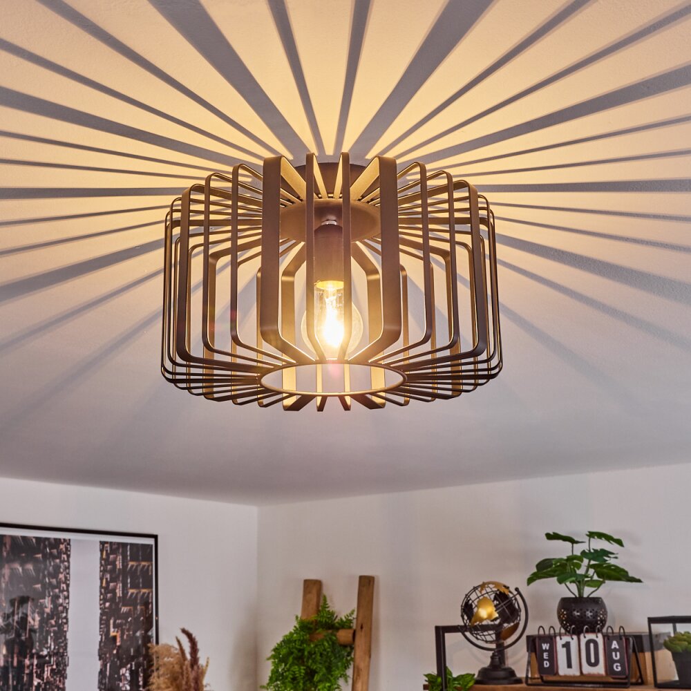 Oravi Taklampa Svart, 1-ljuskällor main product photo