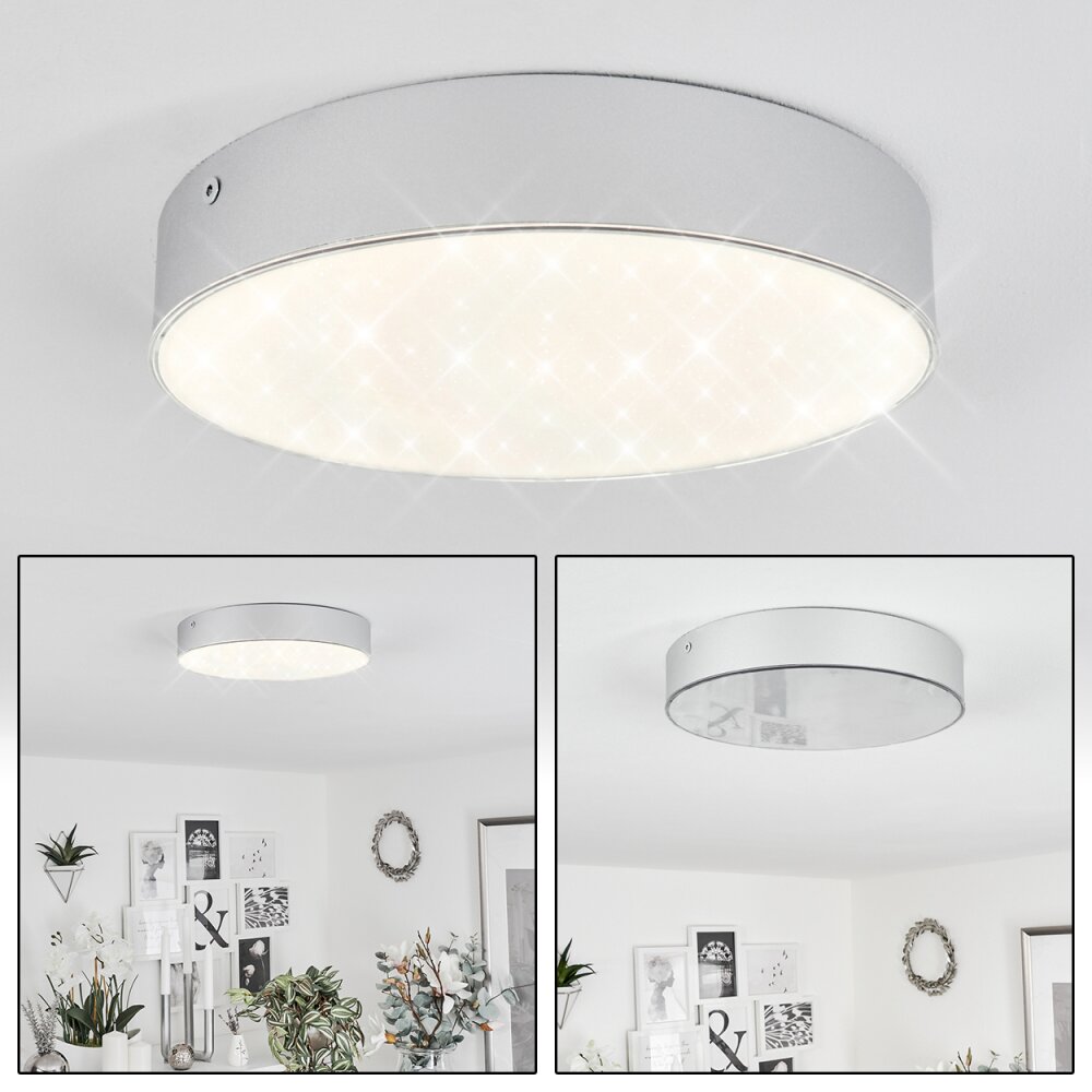 Mentque Taklampa LED Silver, 1-ljuskällor main product photo