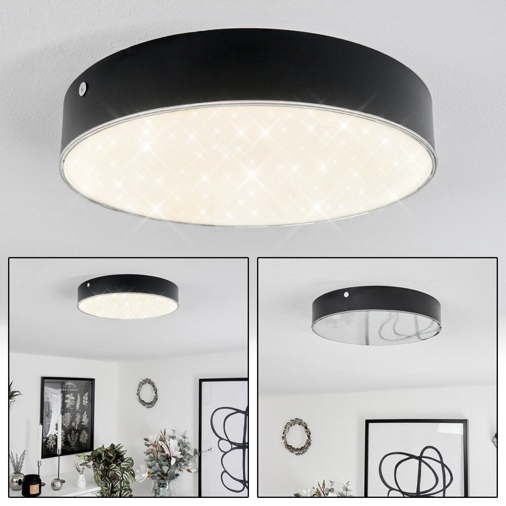 Mentque Taklampa LED Svart, 1-ljuskällor main product photo