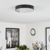 Mentque Taklampa LED Svart, 1-ljuskällor