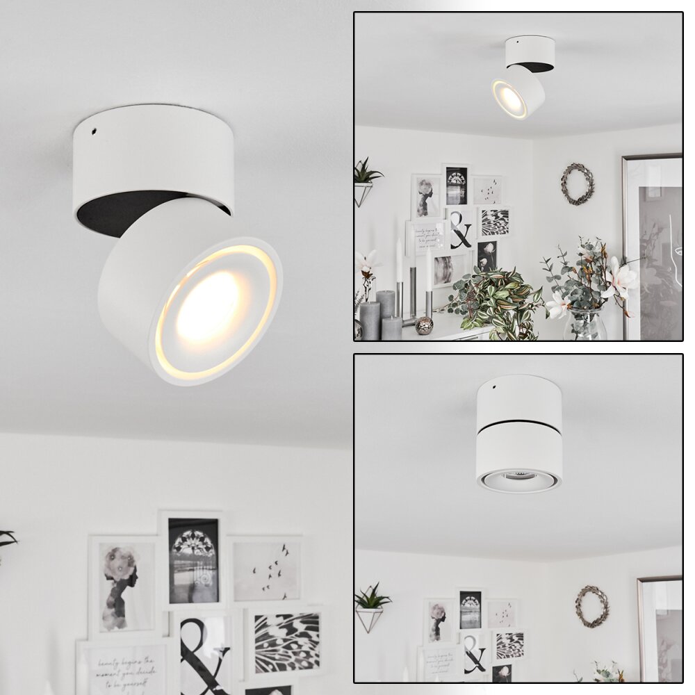 Laonsana Taklampa, Takstrålkastare LED Svart, Vit, 1-ljuskällor main product photo