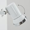 Lanrigan Vägglampa, Väggspotlight LED Krom, Vit, 1-ljuskällor