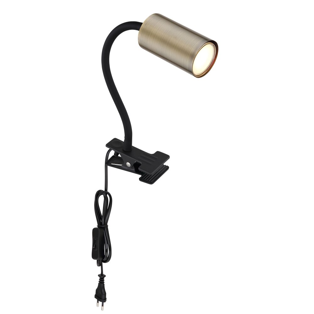 Globo ROBBY Skrivbordslampa, Läslampa Svart, 1-ljuskällor main product photo