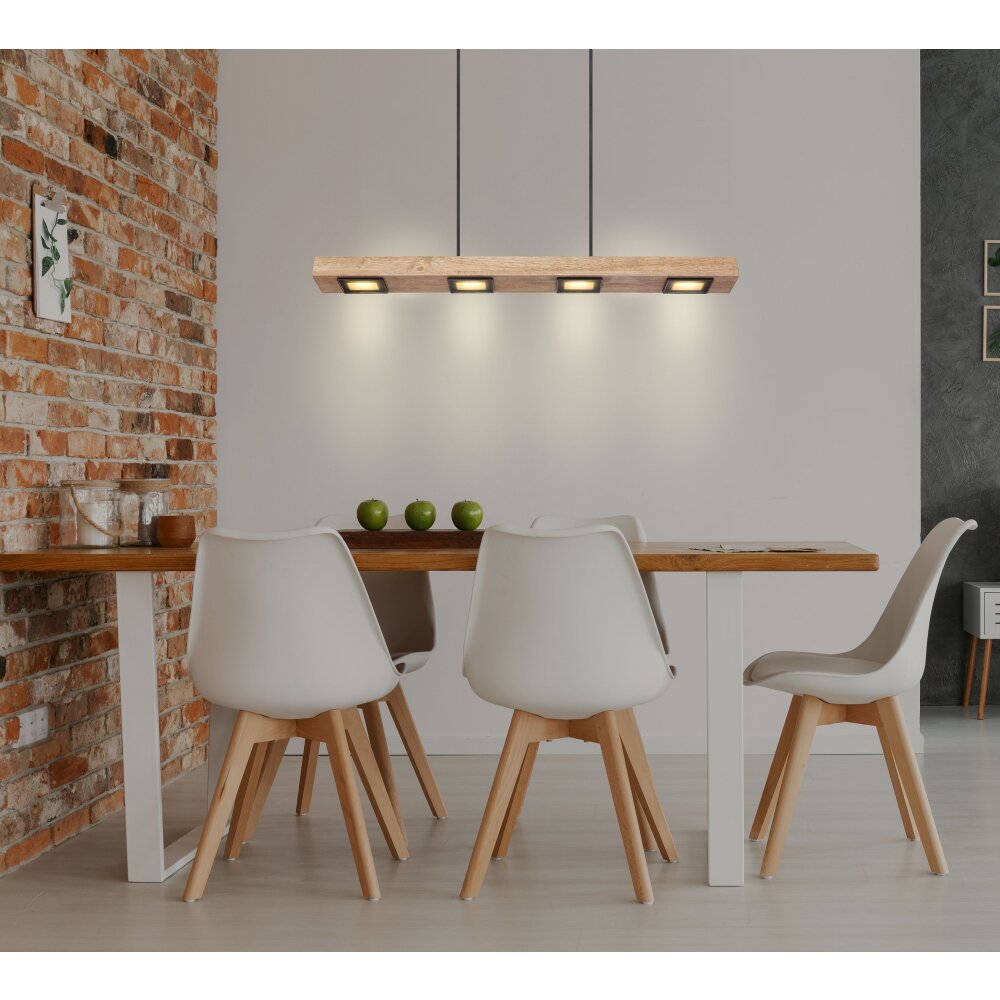 Globo JOYA Pendelbelysning LED Svart, 6-ljuskällor main product photo