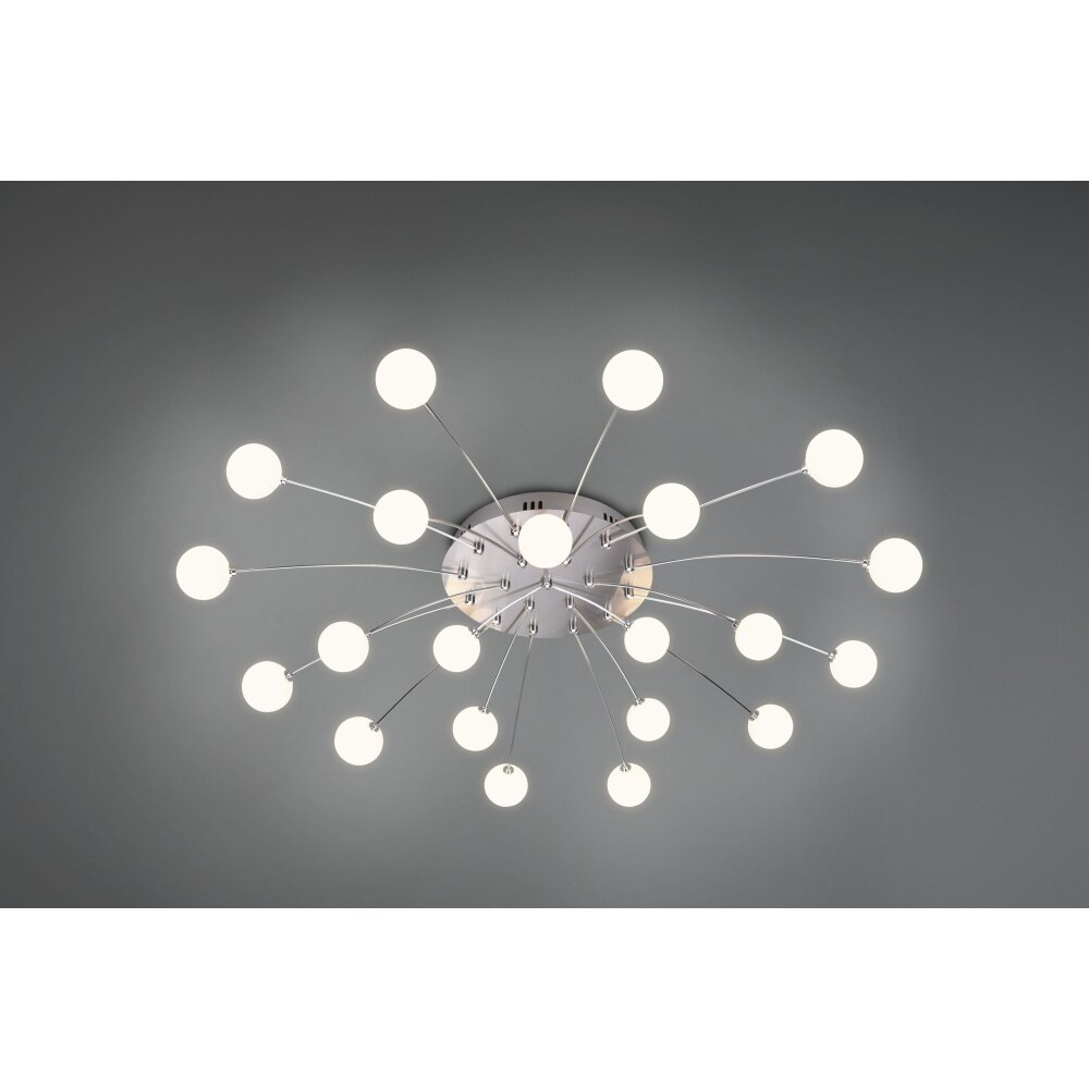 Trio Lampor Bullet Taklampa LED Nickel matt, 21-ljuskällor main product photo