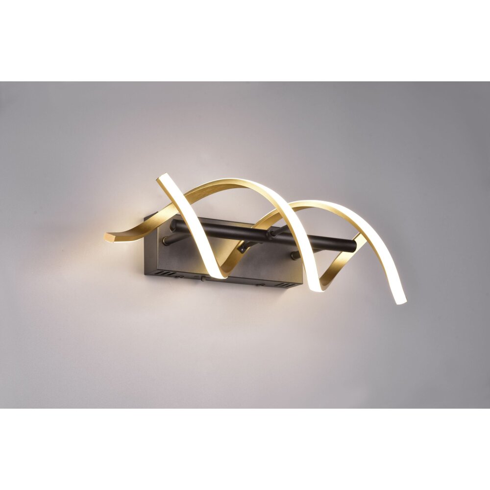Trio Lampor Sequence Vägglampa LED Mässing, Svart, 1-ljuskällor main product photo