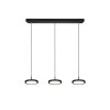 Trio Lampor Tray Pendelbelysning LED Svart, 3-ljuskällor