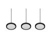 Trio Lampor Tray Pendelbelysning LED Svart, 3-ljuskällor