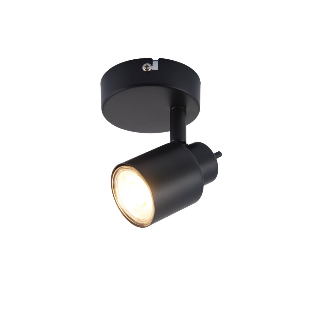 Brilliant Lampor Andres Vägglampa, Väggspotlight LED Svart, 1-ljuskällor main product photo