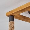 Lautremen Taklampa Brun, Naturfärger, Svart, 1-ljuskällor