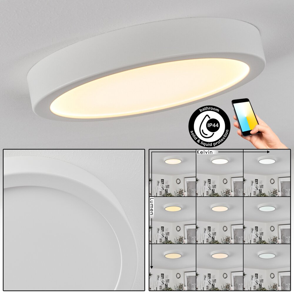 Finsrud Taklampa, Panel LED Vit, 1-ljuskällor main product photo