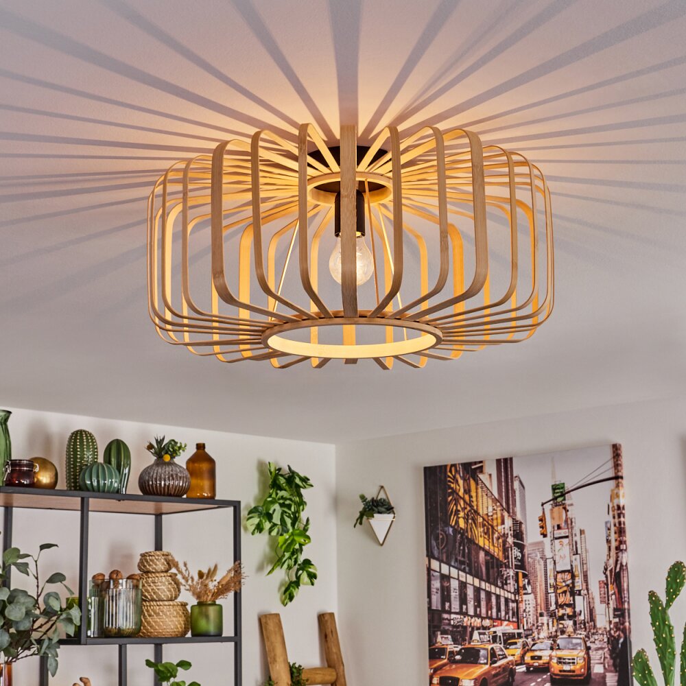Oravi Taklampa Trä ljus, 1-ljuskällor main product photo
