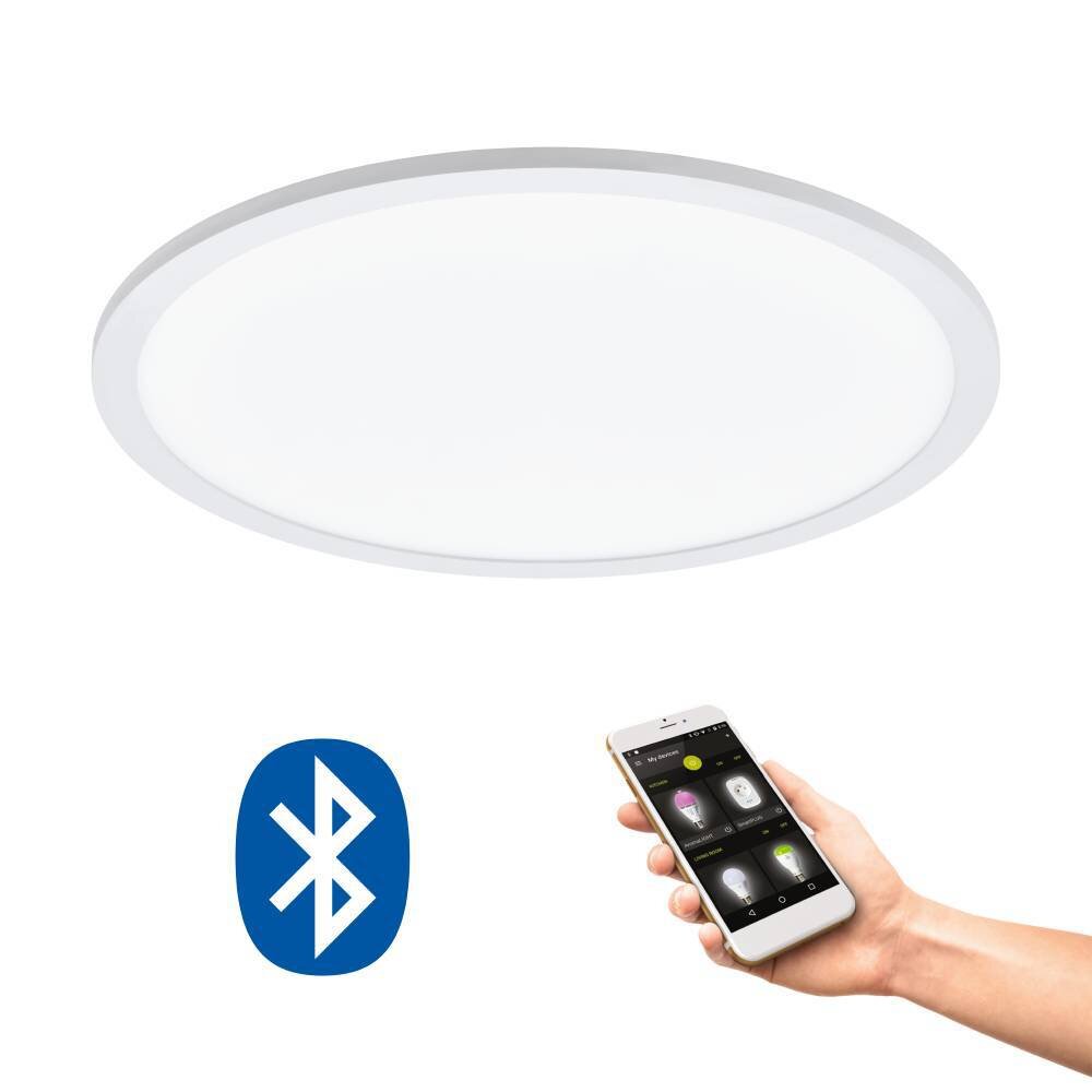Eglo SARSINA-C Taklampa LED Vit, 1-ljuskällor, Fjärrkontroll, Färgväxlare main product photo