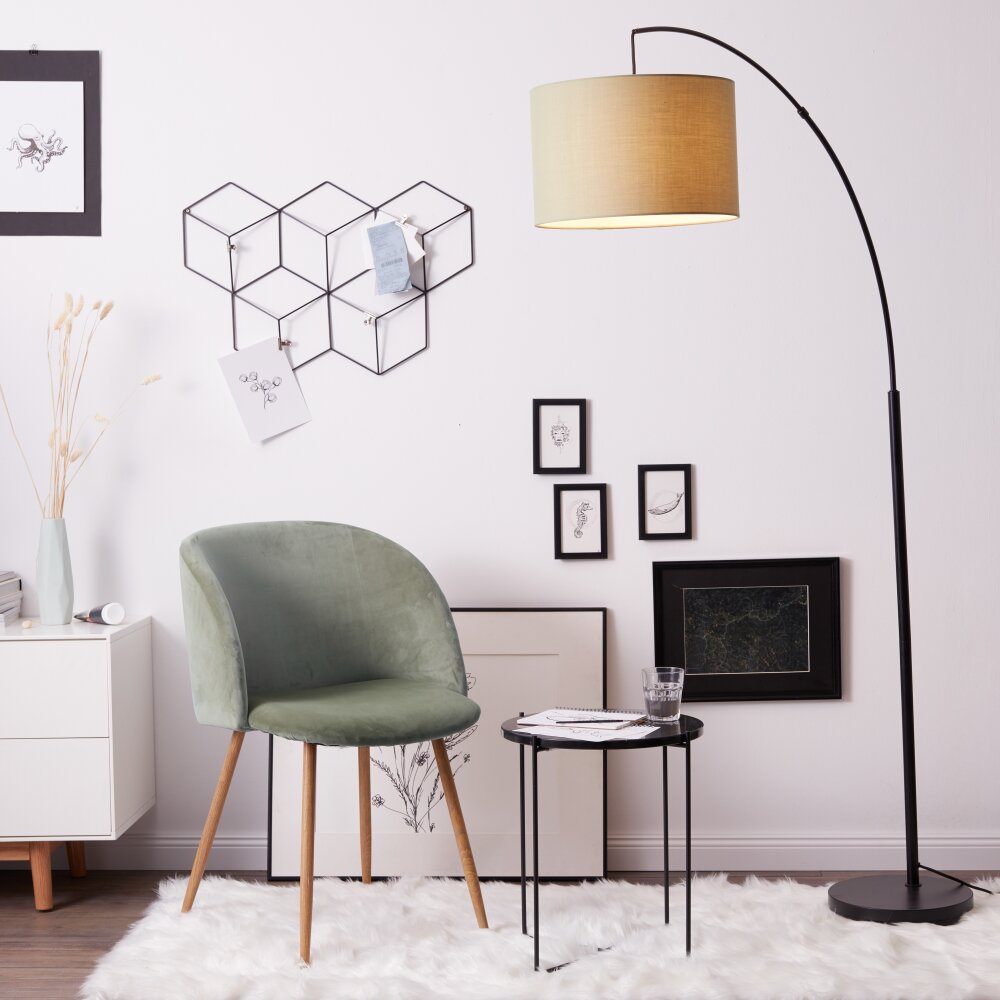 Brilliant Aike Golvlampa, Läslampa Svart, 1-ljuskällor main product photo