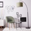 Brilliant Aike Golvlampa, Läslampa Svart, 1-ljuskällor