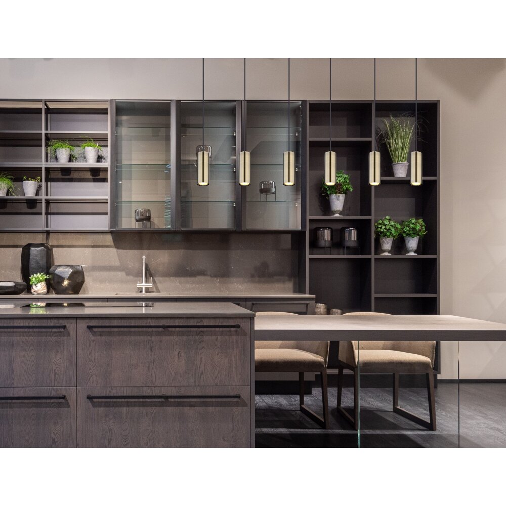 Globo ROBBY Pendellampa Svart, 6-ljuskällor main product photo