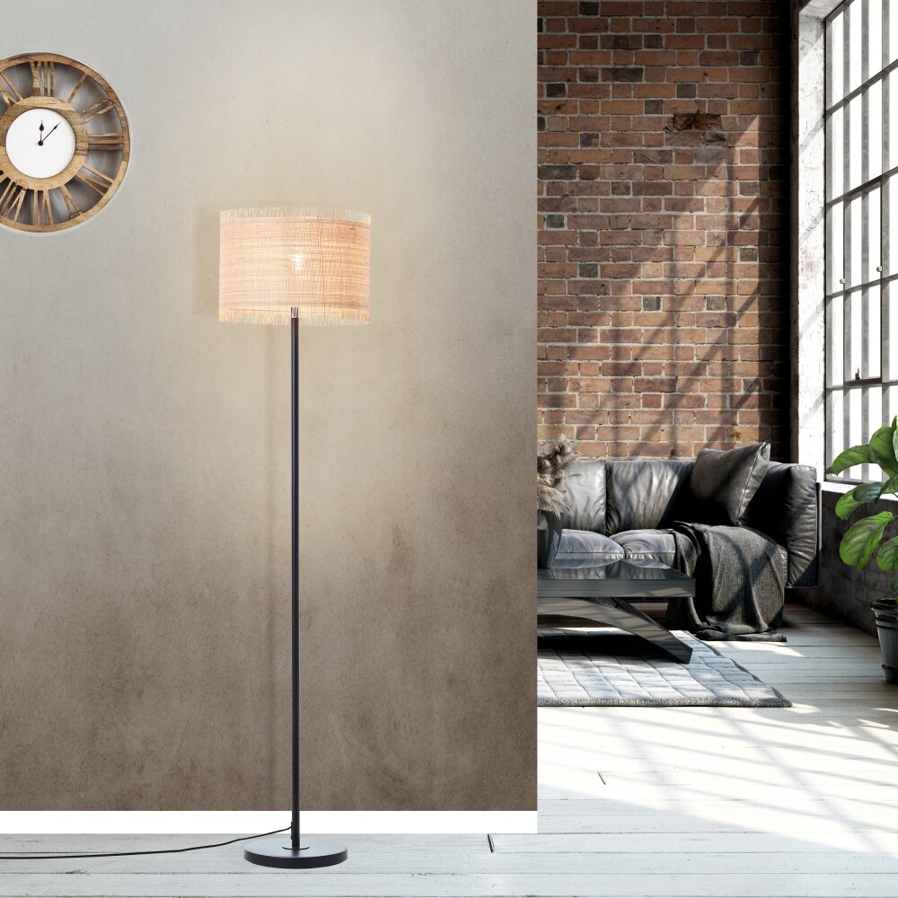 Brilliant Raffy Golvlampa Svart, 1-ljuskällor main product photo