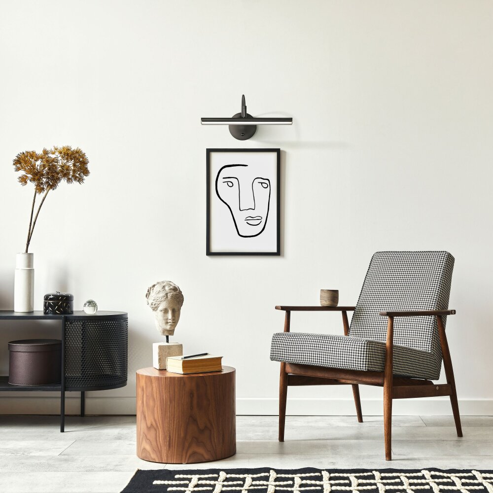 Honsel Lampor Nami Vägglampa, Läslampa LED Svart, 1-ljuskällor main product photo