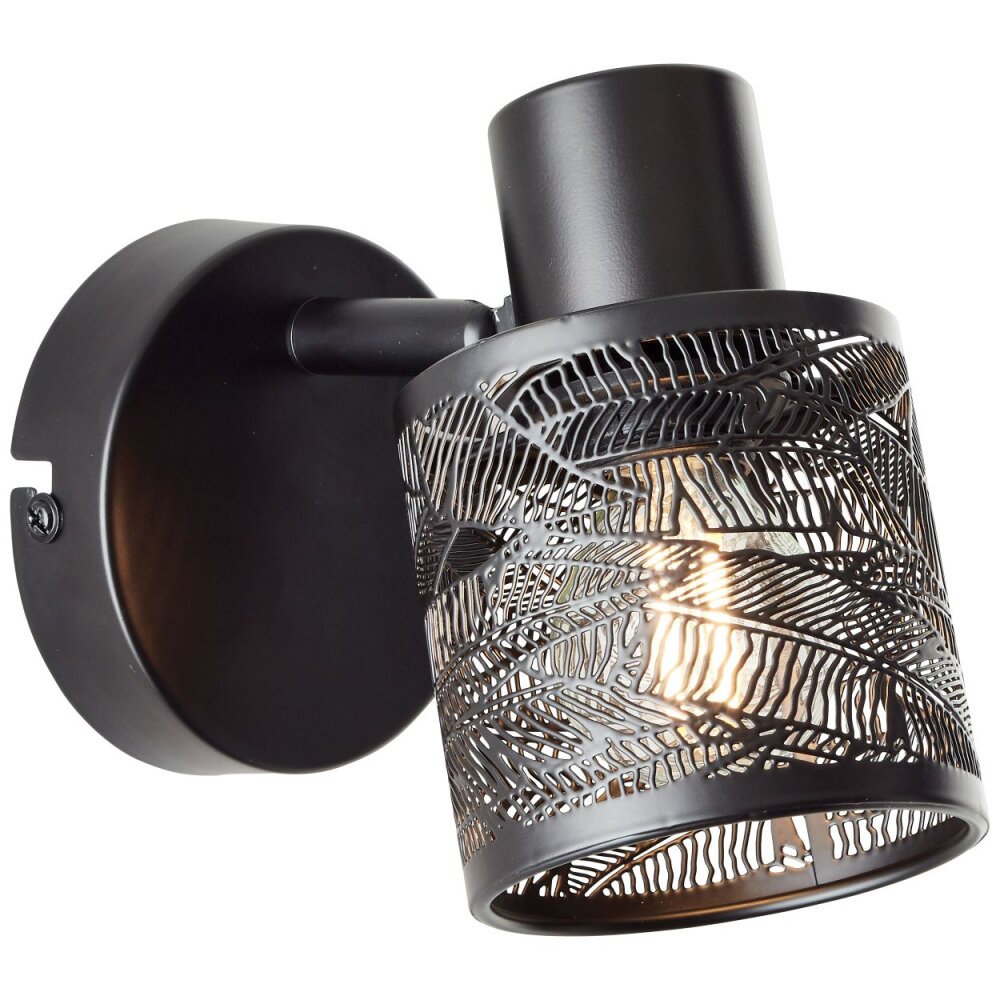 Brilliant Lampor Bano Vägglampa, Väggspotlight Svart, 1-ljuskällor main product photo