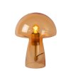Lucide FUNGO Bordslampa Orange, 1-ljuskällor