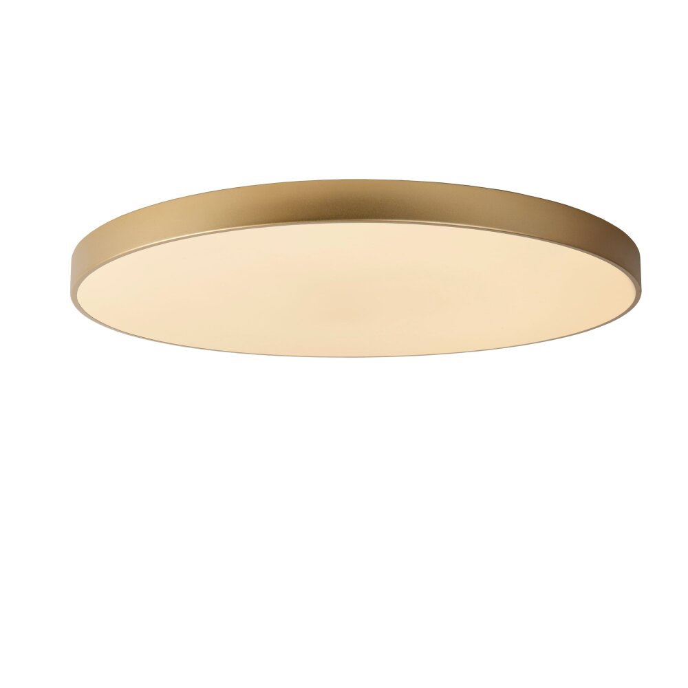 Lucide UNAR Taklampa, Panel LED Guld, Mässing, 1-ljuskällor main product photo