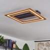 Charentay Taklampa LED Svart, 1-ljuskällor