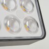 Estampes vägglampa utomhus, Solcellslampa, Vägglampa LED Antracit, 1-ljuskällor, Rörelsedetektor
