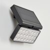 Estampes vägglampa utomhus, Solcellslampa, Vägglampa LED Antracit, 1-ljuskällor, Rörelsedetektor
