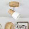 Breuvannes Taklampa, Takstrålkastare Krom, Naturfärger, 1-ljuskällor