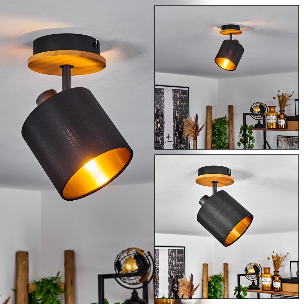 Alsen Taklampa, Takstrålkastare Naturfärger, Svart, 1-ljuskällor main product photo