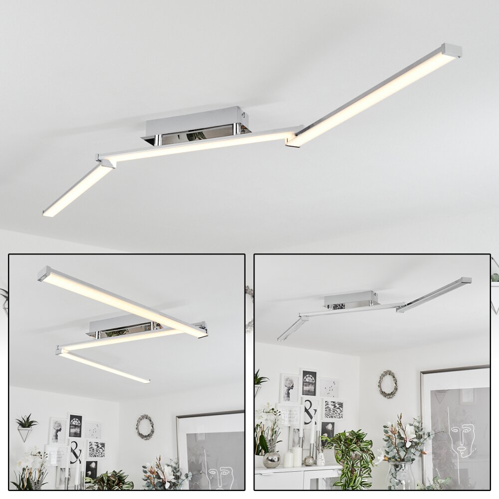 Kudus Taklampa LED Krom, 1-ljuskällor main product photo