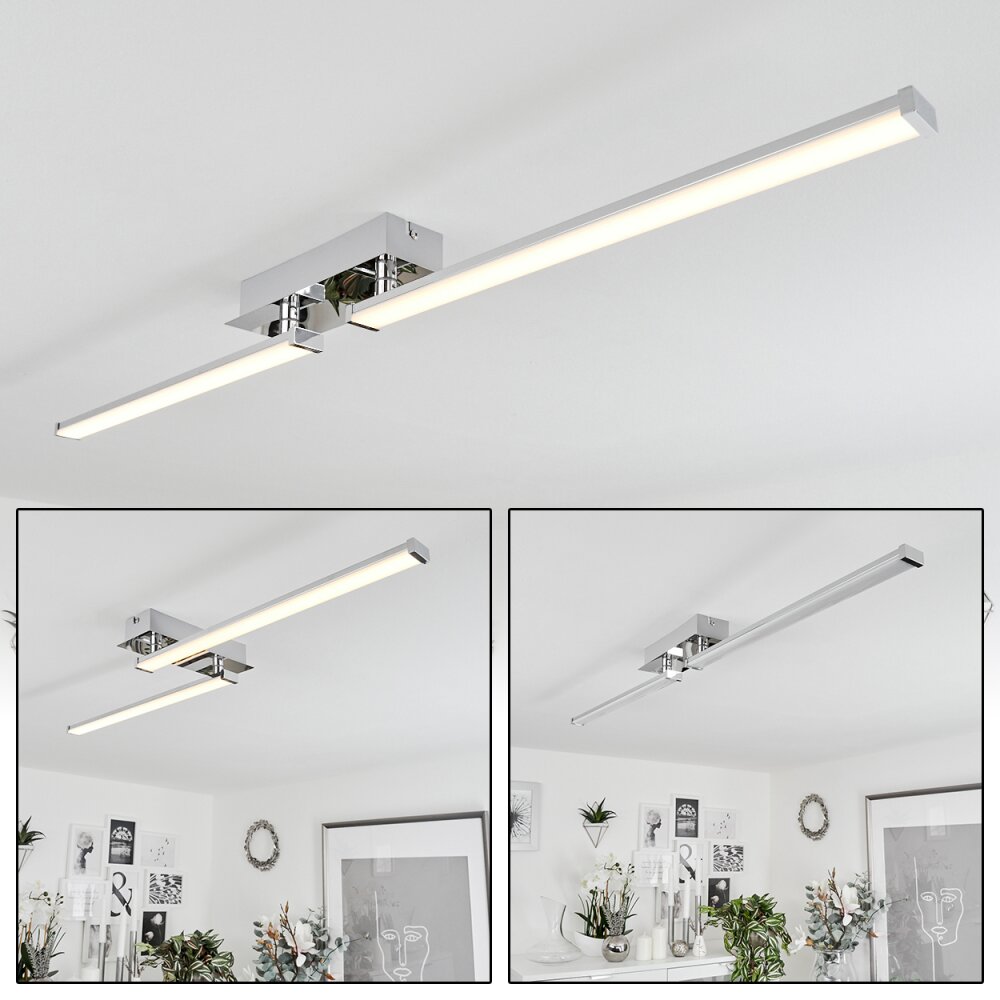Kudus Taklampa LED Krom, 1-ljuskällor main product photo