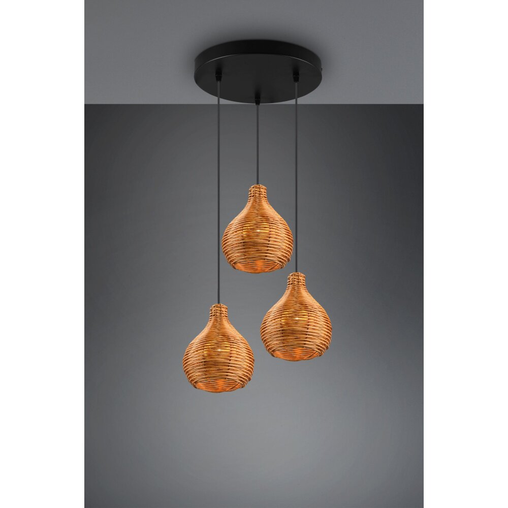 Reality Sprout Pendelbelysning Svart, 3-ljuskällor main product photo